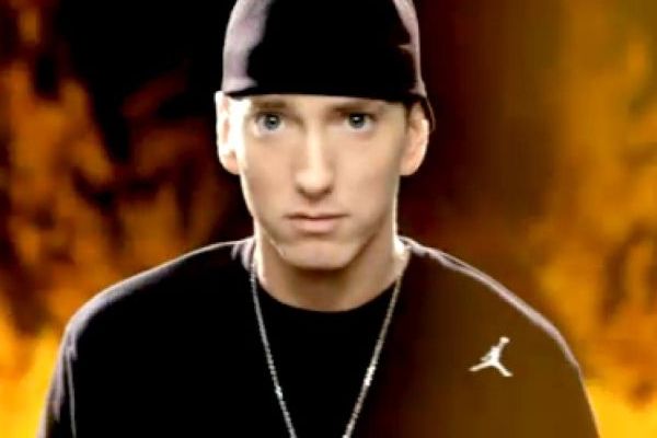 Zpěvák Eminem.