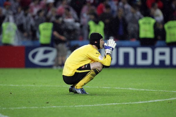 Petr Čech, jediná skutečná hvězda.