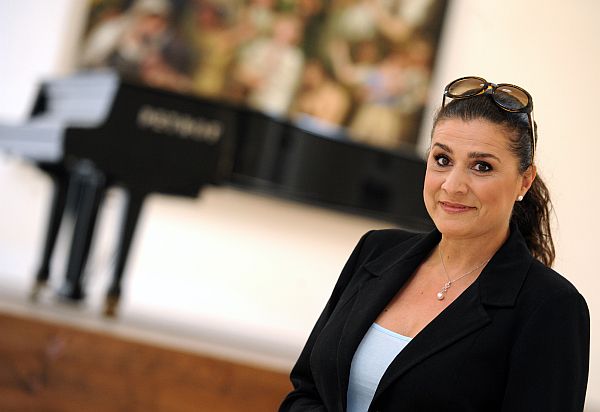 Cecilia Bartoliová v Praze.