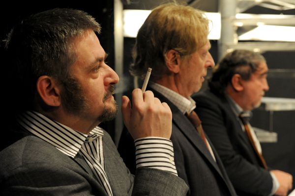 Michal Suchánek, Michal Pavlata a Otmar Branuczský si snaží udržet místo v době krize.