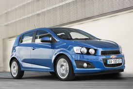 Chevrolet Aveo v karosářské verzi hatchback.