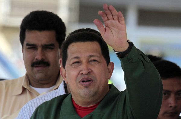 Venezuelský prezident Hugo Chávez.