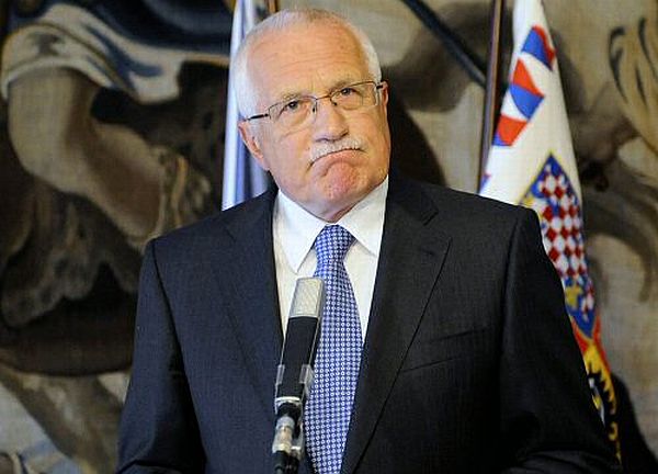 Prezident Václav KLaus.