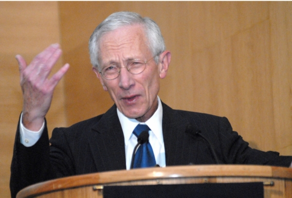 Šéf izraelské centrální banky Stanley Fischer.