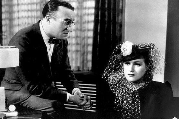 Adina Mandlová s Oldřichem Novým ve filmu Kristián z roku 1939.