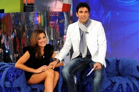 Alena Šeredová a Gigi Buffon.