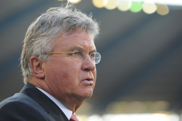 Holandský kouč Guus Hiddink. Holandský kouč Guus Hiddink.