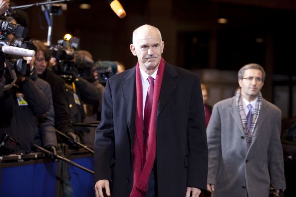 Řecký předseda vlády Jorgos Papandreu. Řecký předseda vlády Jorgos Papandreu.