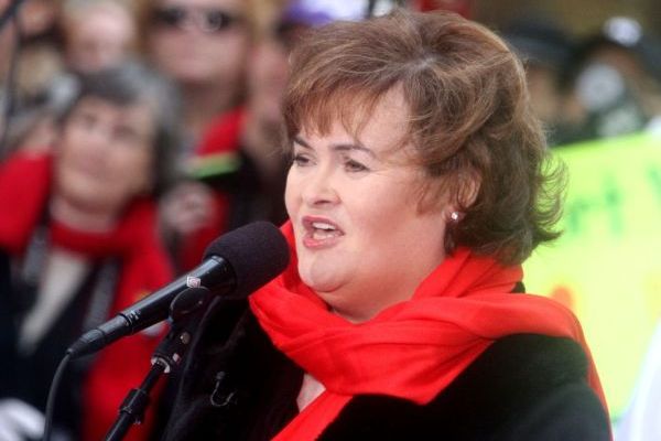 Zpěvačka Susan Boyleová.