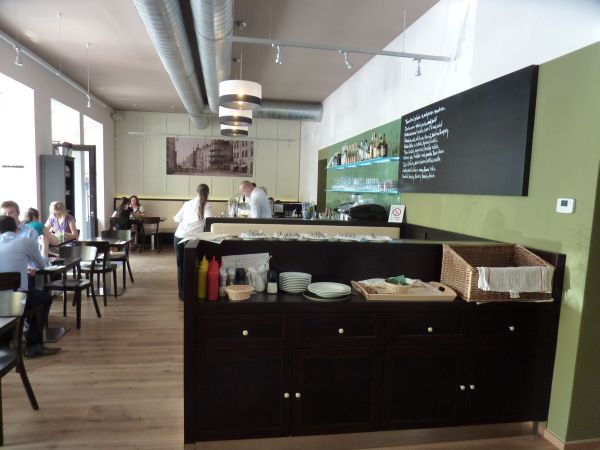 Krystal je sympatické městské bistro. 