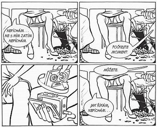 Komiks Nikoly Tempíra z obalu DVD.