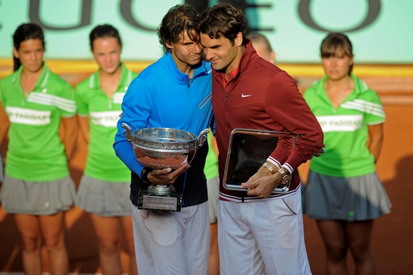 Naposledy se Federer s Nadalem utkali ve finále French Open. Vyhrál Nadal. Naposledy se Federer s Nadalem utkali ve finále French Open. Vyhrál Nadal.