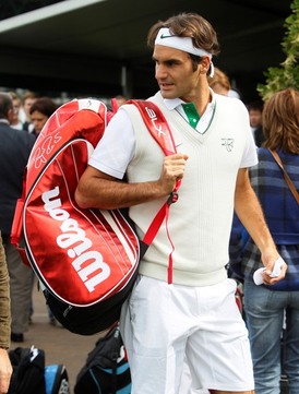 Roger Federer je už nyní legendou Wimbledonu.