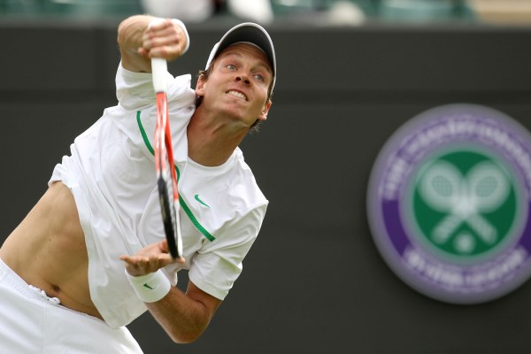 Berdych je na Wimbledonu ve druhém kole.