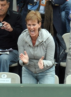 Matka Andyho Murrayho Judy zápasy svého syna hodně prožívá.