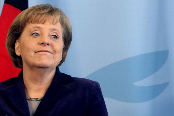 Německá kancléřka Angela Merkelová. Německá kancléřka Angela Merkelová.