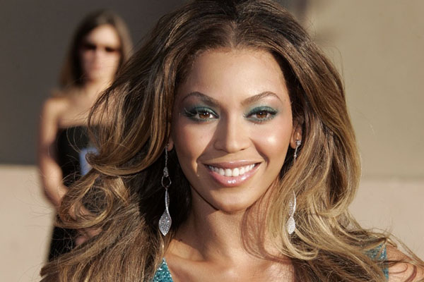 Zpěvačka Beyoncé. Zpěvačka Beyoncé.