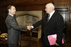 Podněsterský vůdce Igor Smirnov spoléhal na podporu Kremlu. Ta ale vadne.