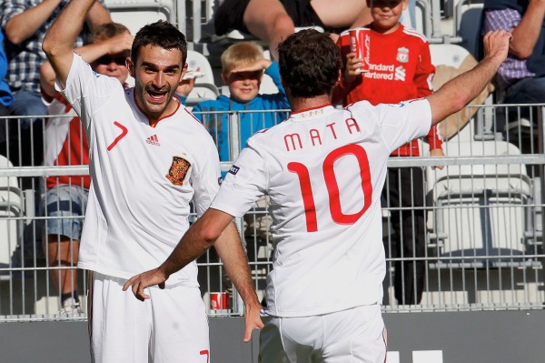 Fotbalisté Španělska si zahrají ve finále ME do 21 let. Fotbalisté Španělska si zahrají ve finále ME do 21 let.