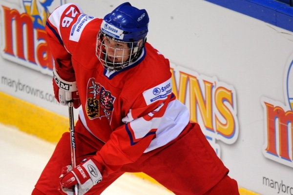 Dmitrij Jaškin - české želízko na draftu NHL. Dmitrij Jaškin - české želízko na draftu NHL.