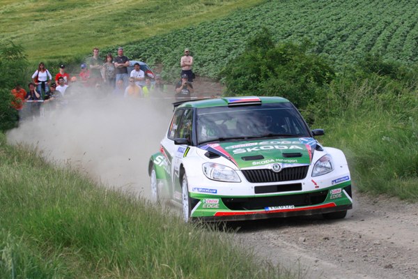 Jan Kopecký s fabií.