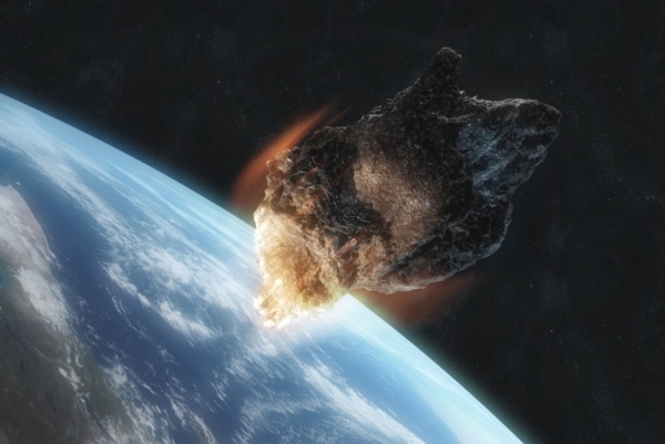 Zemi v pondělí těsně mine malý asteroid (ilustrační foto).