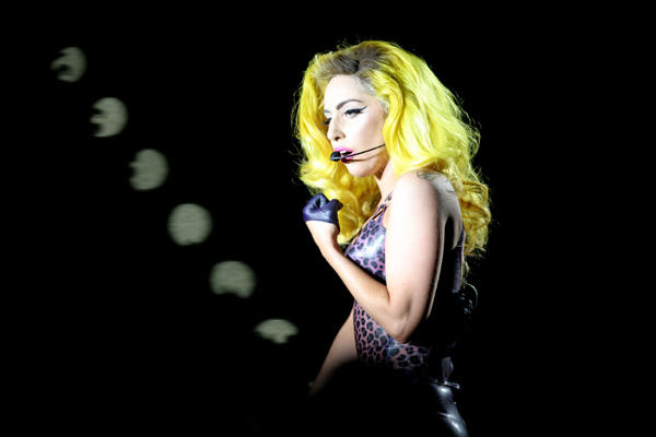 Zpěvačka Lady Gaga. Zpěvačka Lady Gaga.