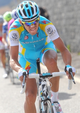 Roman Kreuziger v barvách Astany. 