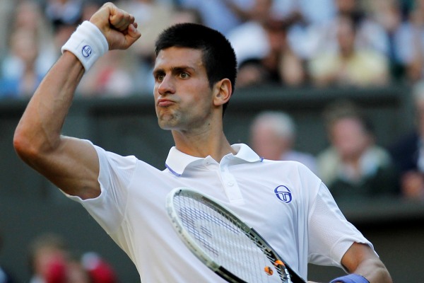 Srbský tenista Novak Djokovič. Srbský tenista Novak Djokovič.
