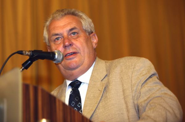 Miloš Zeman.