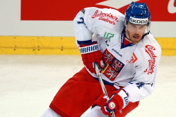 Martin Havlát v přípravě na letošní MS. Martin Havlát v přípravě na letošní MS.