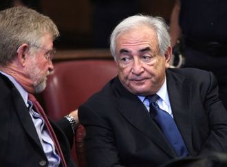 Strauss-Kahn u soudu v New Yorku.