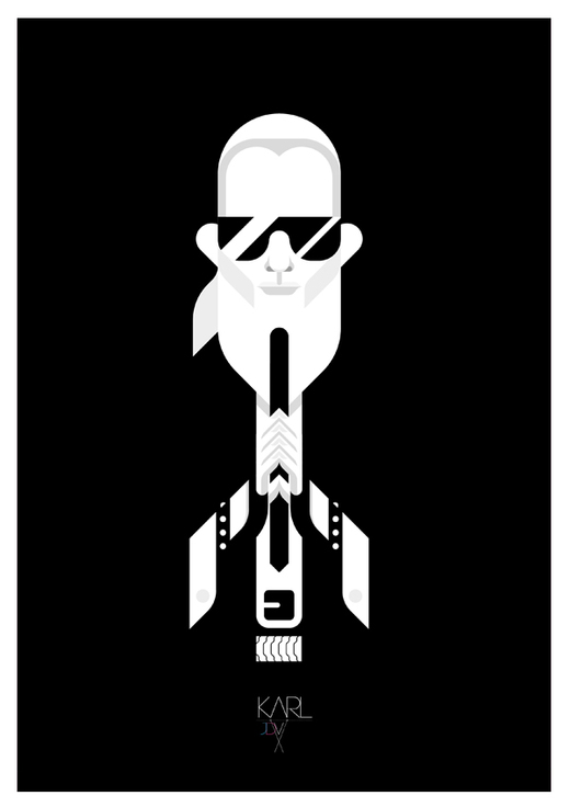 Karl Lagerfeld.