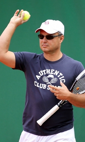 Trenér Novaka Djokoviče Marian Vajda.