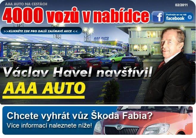 Kupujte u nás. Jako exprezident Václav Havel... Kupujte u nás. Jako exprezident Václav Havel...