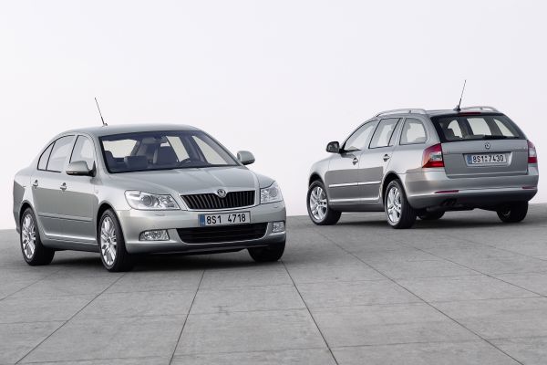 Podle statistik je nejvíce oblíbeným vozem šedá Škoda Octavia Combi.