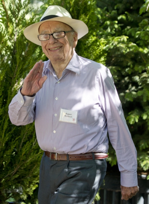 Mediální magnát Rupert Murdoch.