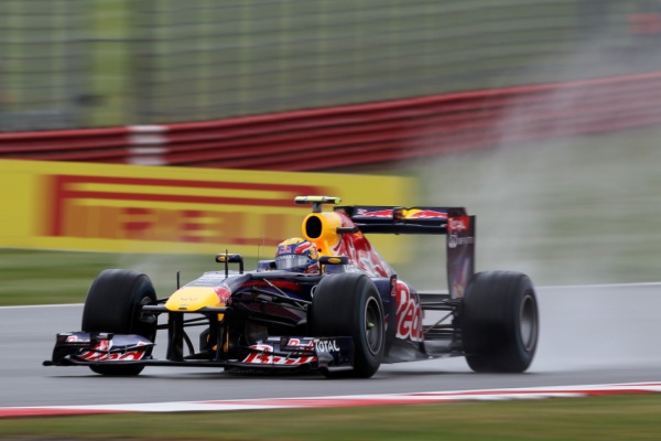 Vítěz kvalifikace Mark Webber ze stáje Red Bull. 
