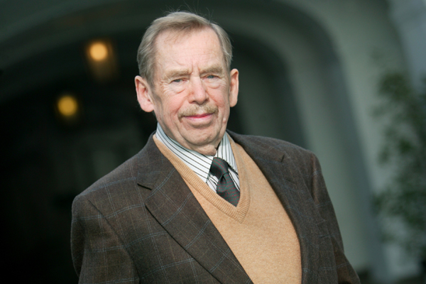 Exprezident Václav Havel.