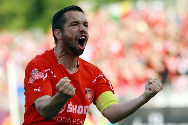 Pavel Horváth pomohl druhým gólem k vítězství Plzně (archivní foto).