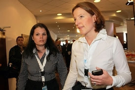 Vicepremiérka Karolína Peake (VV).
