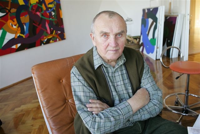 Malíř Zdeněk Sýkora.