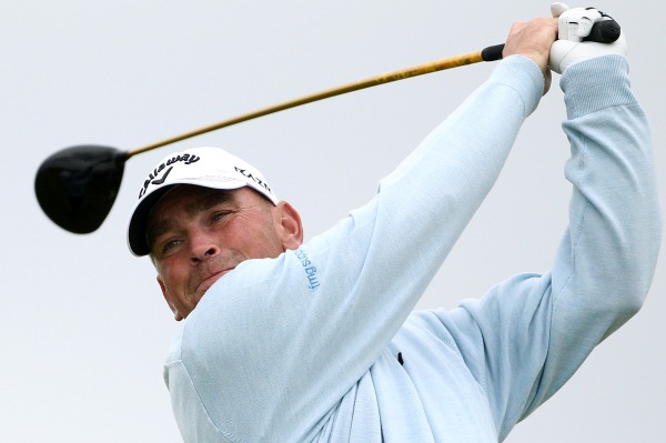 Dánský golfista Björn.