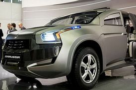Takhle nějak by mělo vypadat SUV značky Marussia.