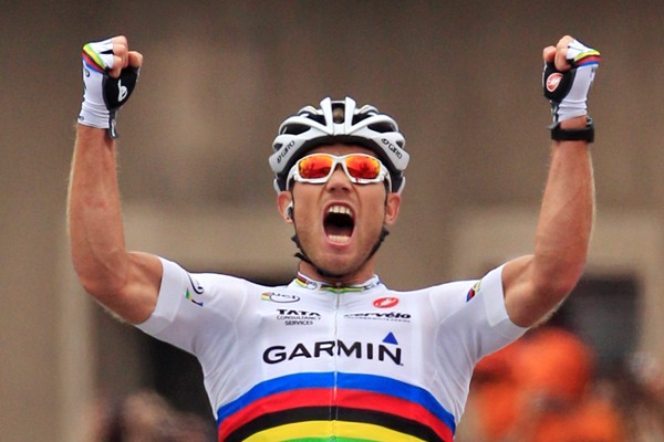 Norský cyklista Thor Hushovd.