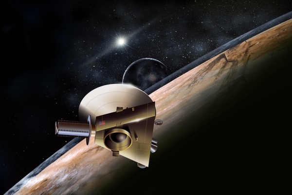 Sonda New Horizons dorazí k Plutu až v roce 2015. O aktuální objev se zasloužil Hubblův teleskop.