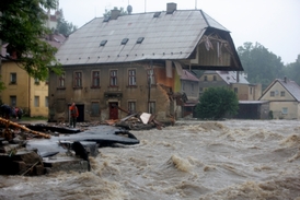 Takto povodeň řádila na Liberecku v loňském roce.