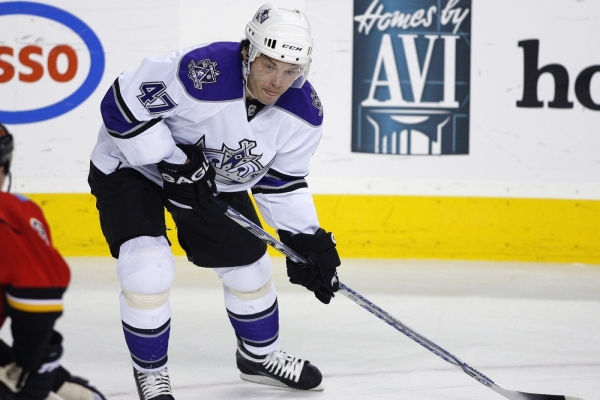 Ladislav Nagy v dobách, kdy hrál v NHL za Los Angeles Kings.