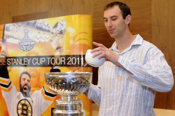 Zdeno Chára si ze Stanley Cupu dopřál rýžový nákyp.