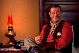 Rio Bravo: John Wayne má Zlo jako obvykle na háku.
